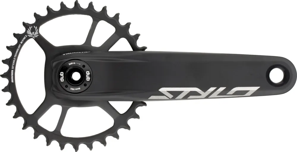 Versand Am Gleichen Tag Truvativ Stylo 6K Eagle Direct Mount DUB 12-fach Kurbelgarnitur - black | 170,0 mm | 32
