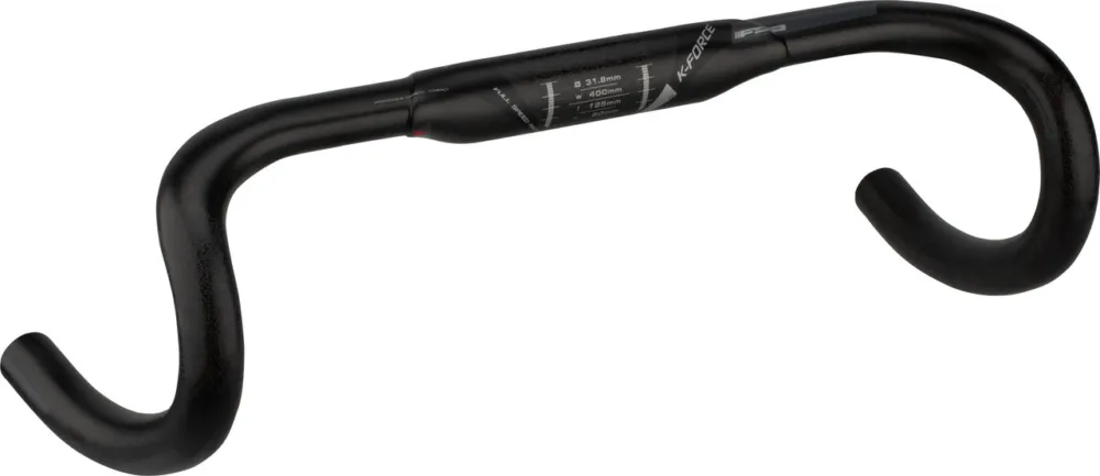 Saisonangebot FSA K-Force Compact Carbon 31.8 Lenker - UD Carbon-black | 400 mm