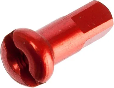 Günstig DT Swiss Alu-Nippel 1,8 mm - 100 Stück - rot | 12 mm