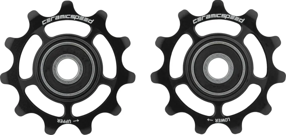 Billig CeramicSpeed Schalträdchen Shimano Road 12-fach - black | 11 Zähne