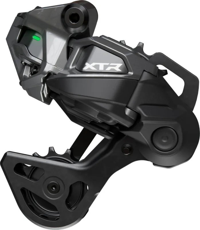 Shimano Schaltwerk XTR Di2 RD-M9250 GS 12-fach - schwarz-silber | mittel Kostenloser Versand