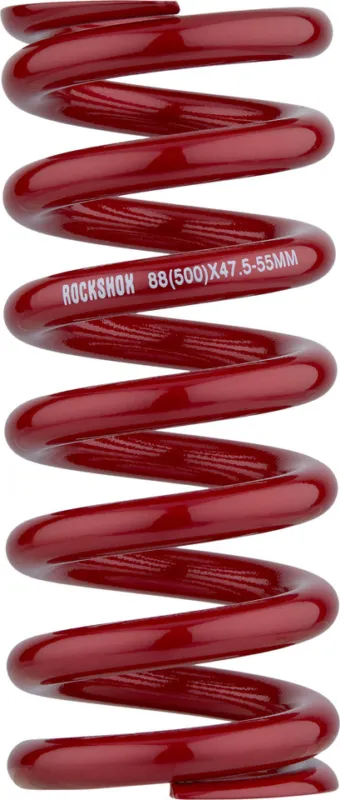 RockShox Stahlfeder für Metrische Dämpfer 134 mm für 47,5-55mm - electric red | 700 lbs/inch Neue Kollektion