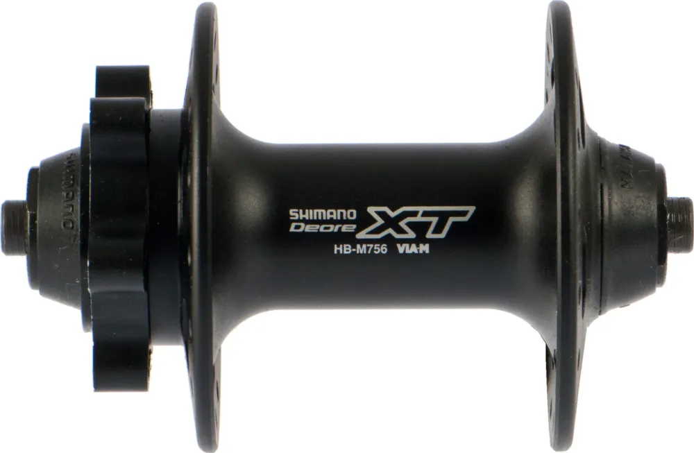 Shimano XT VR-Nabe HB-M756 Disc 6-Loch für Schnellspannachse - schwarz | 32 Garantierte Lieferung