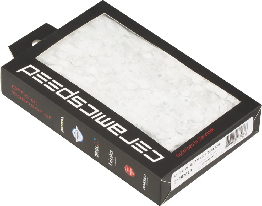 CeramicSpeed UFO SRAM AXS Road 12-fach Kette - silver | 114 Neue Kollektion