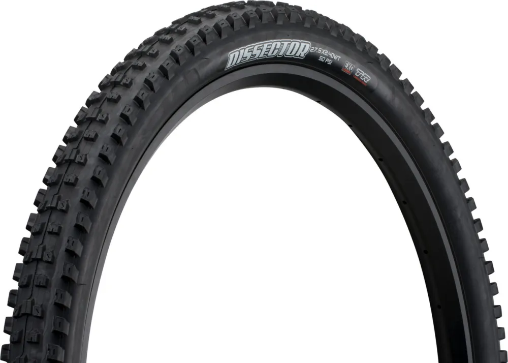 Maxxis Dissector Dual EXO WT TR 27,5" Faltreifen - schwarz | 27.5 " | 61 mm | 61-584 | 2.4 " Markenprodukt