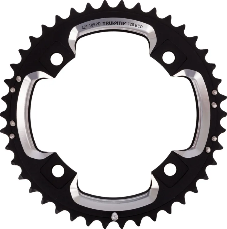 Sofort Bestellen Truvativ Kettenblatt GXP 4-Arm, 120 mm Lochkreis - matt schwarz | 42 Z