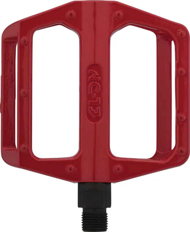 Echt NC-17 STD Zero Pro Plattformpedale - rot
