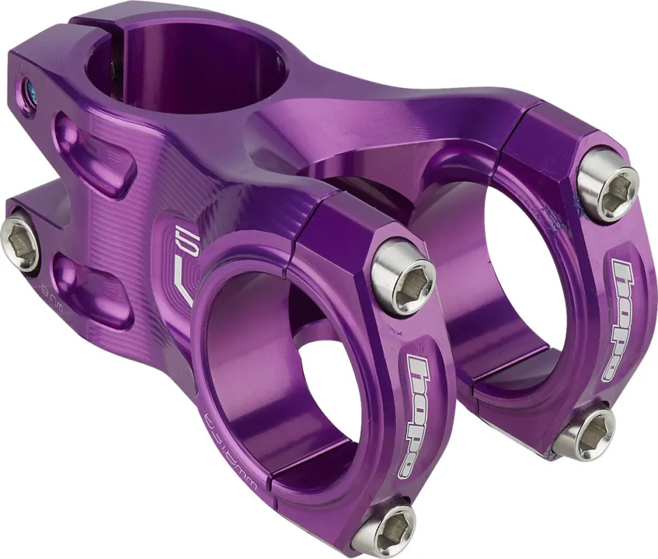 Neue Ware Hope Gravity 31.8 Vorbau - purple | 0° | 50 mm