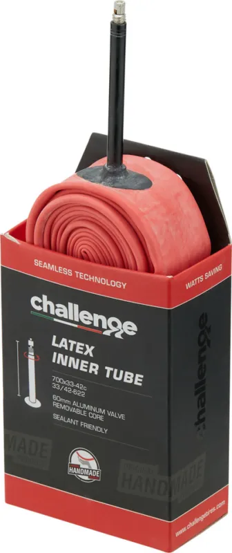 Challenge Schlauch Latex Cross/Gravel - rot | SV | 33-622 bis 42-622 | 60 mm Beliebt