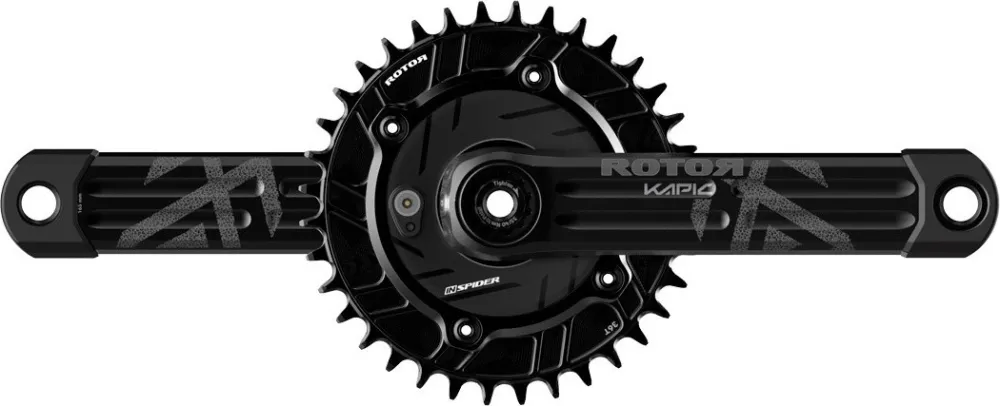 Finale Aktion Rotor INspider MTB Kapic RUND 34 Z Powermeter Kurbelgarnitur - 170,0 mm | 34