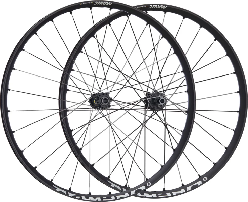 Markenprodukt Mavic E-Deemax S Mullet Disc 6-Loch 29" / 27,5" Laufradsatz - schwarz | SRAM XD | 110 mm | 148 mm | Boost | 29" (VR)/27,5" (HR) | Boost