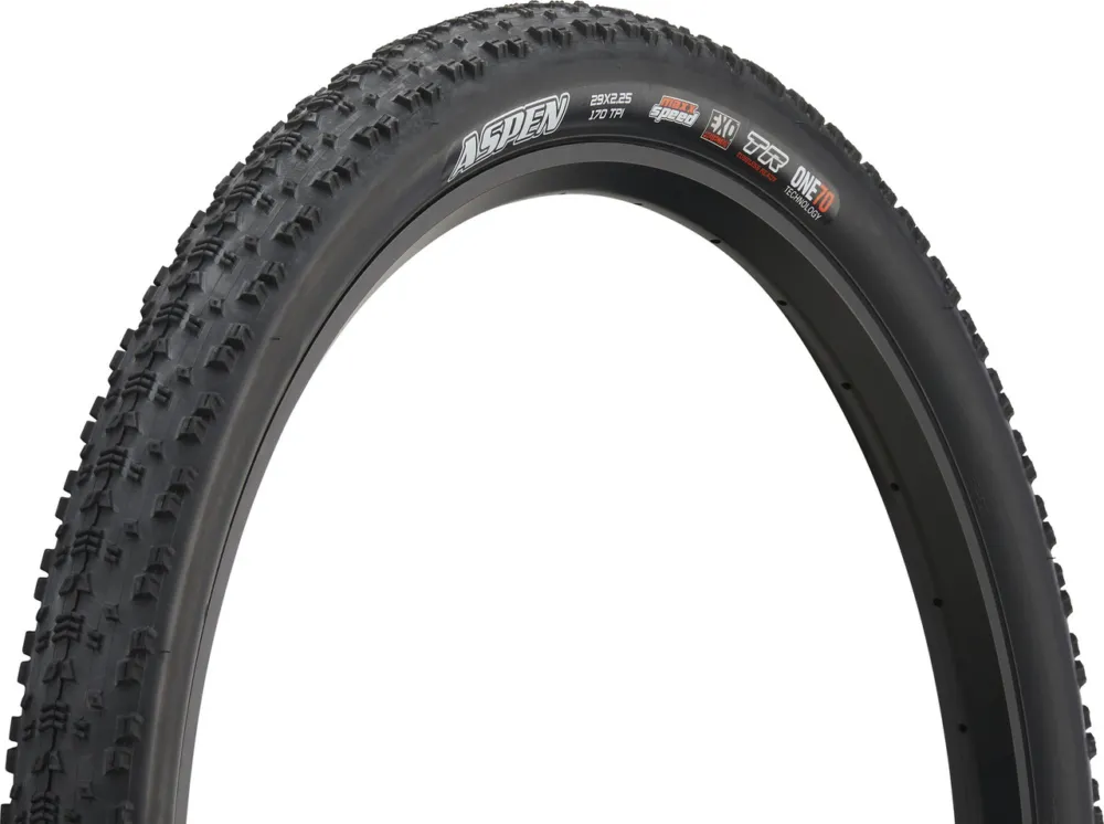 Maxxis Aspen TeamSpec MaxxSpeed EXO ONE70 TR 29" Faltreifen - schwarz | 29 " | 57 mm | 57-622 | 2.25 " Highlight