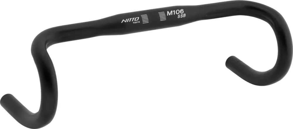NITTO M106-SSB 31.8 Lenker - schwarz | 420 mm Solange Der Vorrat Reicht