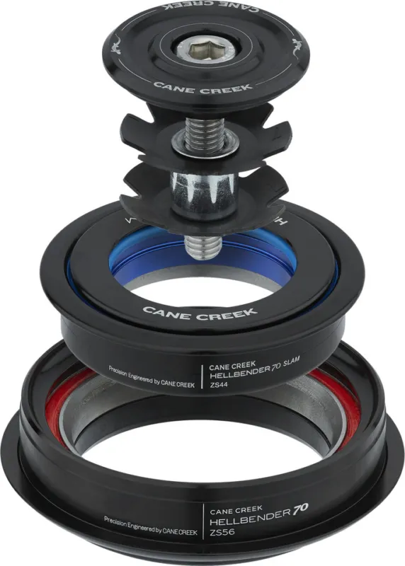 Abverkauf Cane Creek Hellbender 70 Slam ZS44/28,6 - ZS56/40 Steuersatz - black | 1 1/8" - 1,5" tapered | ZS44/28,6 - ZS56/40