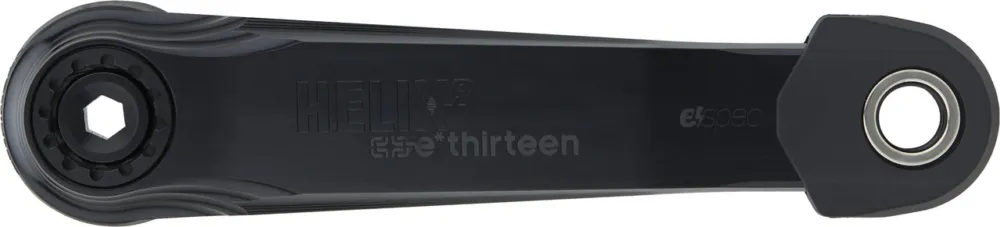 Zertifiziert e-thirteen Helix Race espec E-Bike Kurbel für Fazua Ride 60 - black | 155,0 mm
