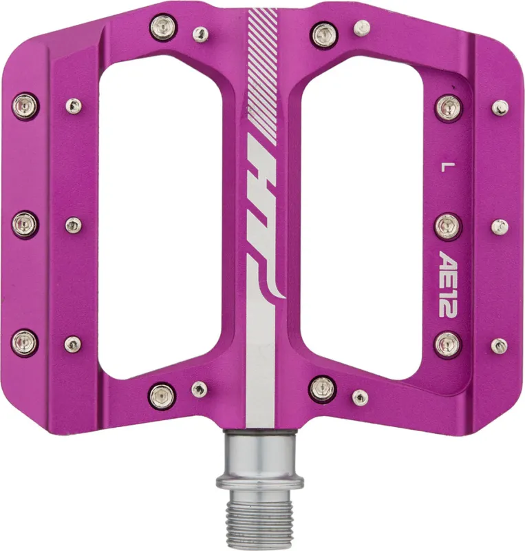 HT EVO+ AE12 Plattformpedale - purple Echt