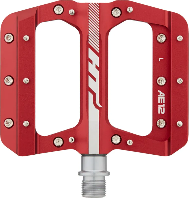 Jetzt Bestellen HT EVO+ AE12 Plattformpedale - red