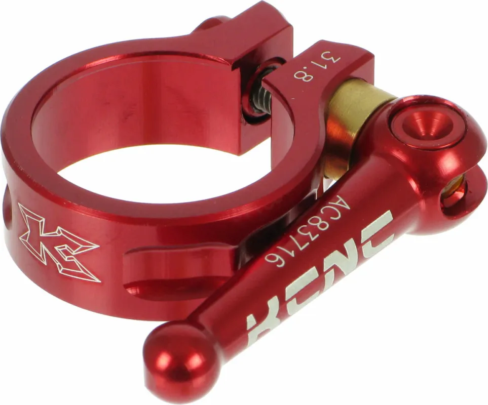 Echt KCNC MTB QR SC10 Sattelklemme mit Schnellspanner - schwarz | 38,2 mm