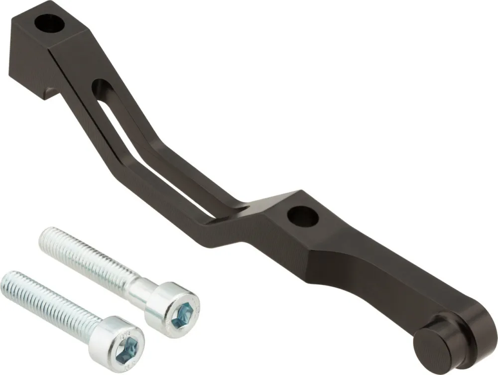Rohloff Scheibenbremsadapter für 180 mm Scheibe - schwarz | PM auf PM Abverkauf