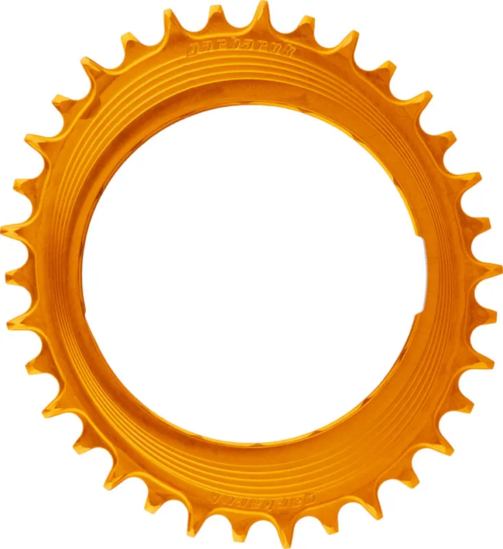 Must-Have Garbaruk Thread Mount Kettenblatt für SRAM XX/XX SL PM 3 mm Oval - orange | 34 Z | 34