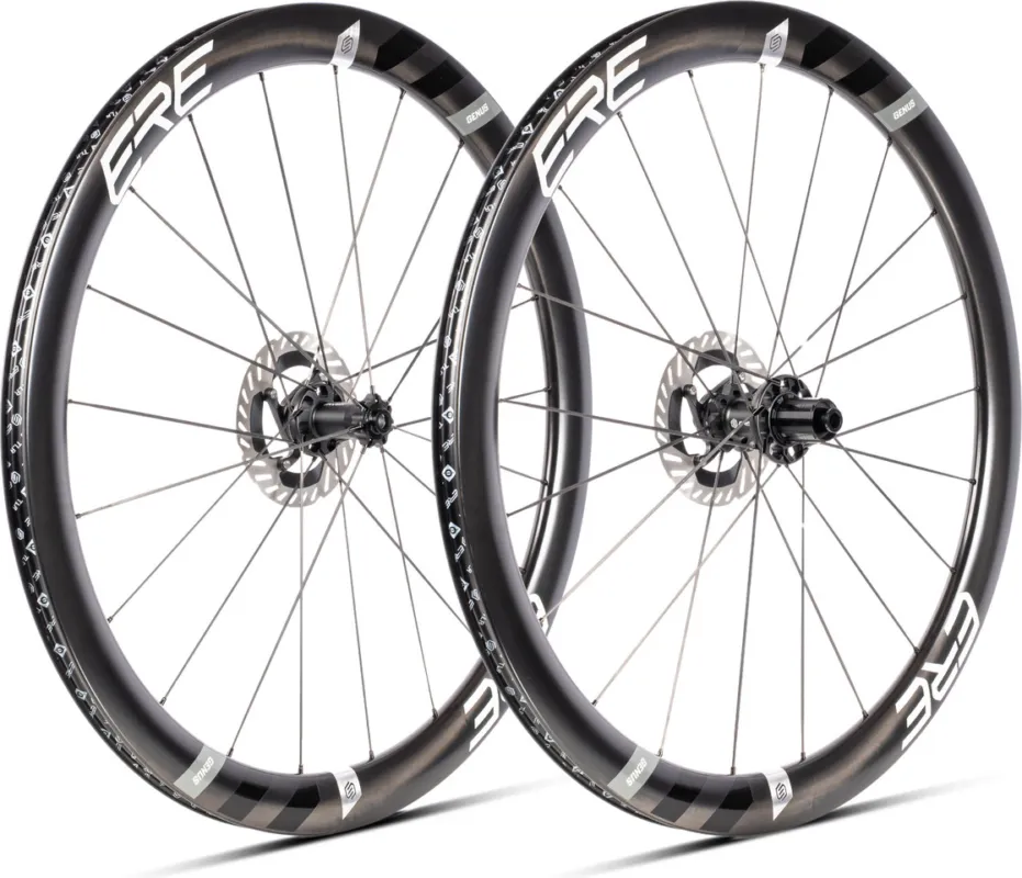 Wochenendangebot ERE Research Genus II CL45-R Team Carbon Disc 28" Laufradsatz - team edition | 100 mm | 142 mm | Shimano Road | 28"