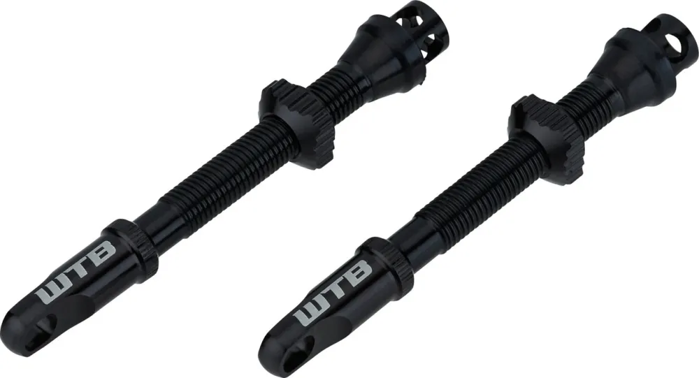WTB TCS AL Max-Flow Tubelessventil - 2 Stück - schwarz | SV Must-Have
