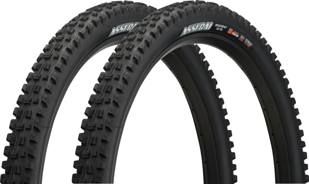 Maxxis Assegai 3C MaxxTerra EXO WT TR 29" Faltreifen 2er Set - schwarz | 29 " | 63 mm | 63-622 | 2.5 " Preisknaller