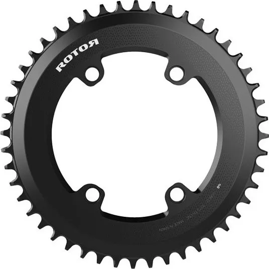 Preisknaller Rotor SRAM AXS 2X Kettenblatt, 4-Arm, noQ, 110 mm Lochkreis, Spider Mount - schwarz | 37 Z