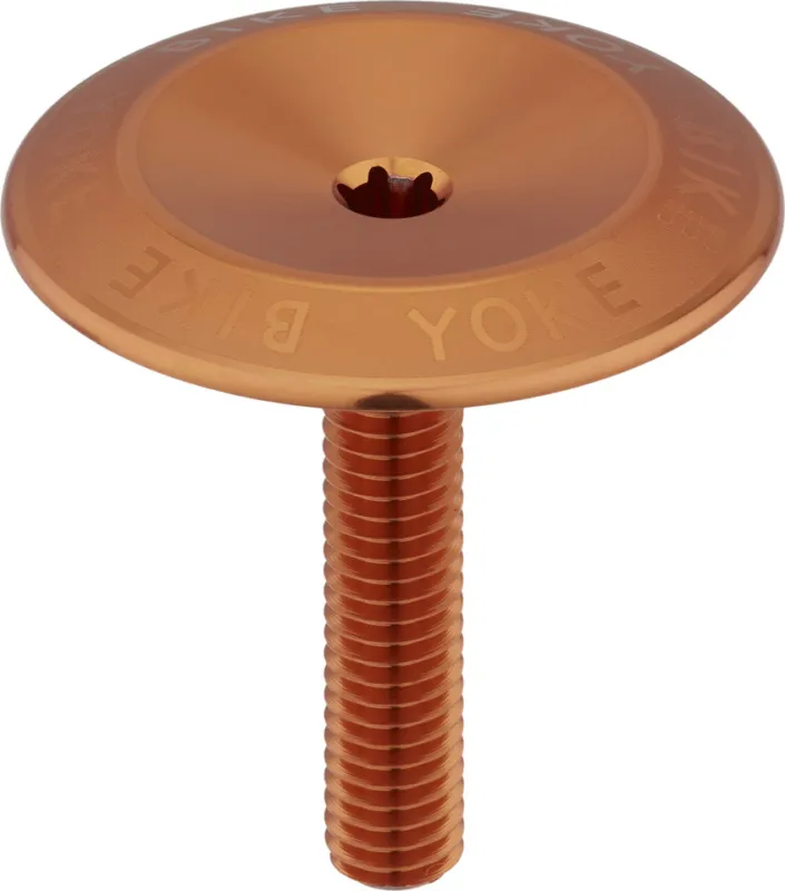 BikeYoke Topper Steuersatzkappe - orange Neu