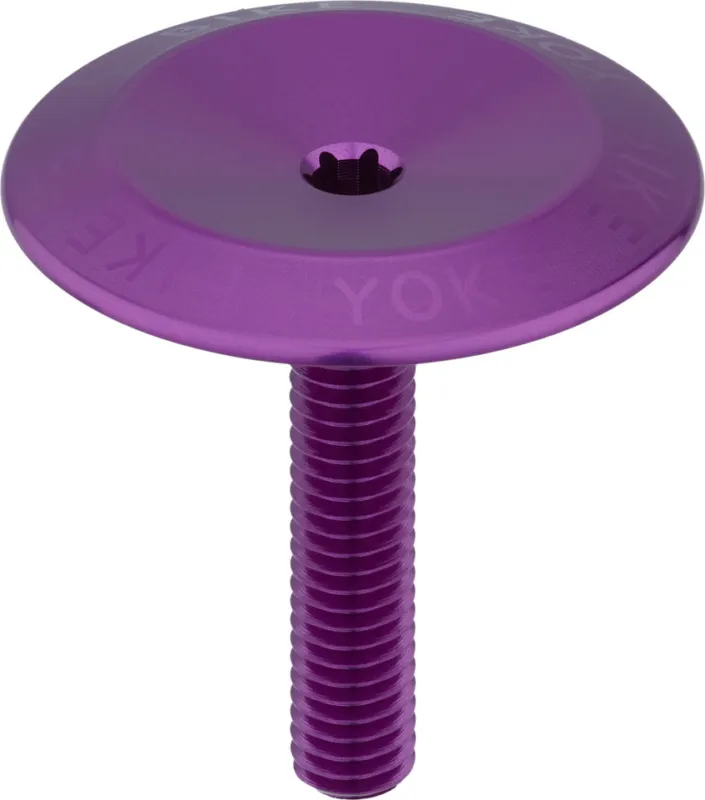 BikeYoke Topper Steuersatzkappe - ruby Preis Gesenkt