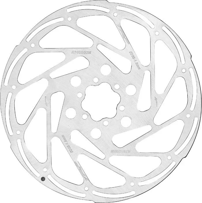 Neu Im Sortiment TRP RS02M Bremsscheibe 6-Loch 1-teilig - silber | 203 mm