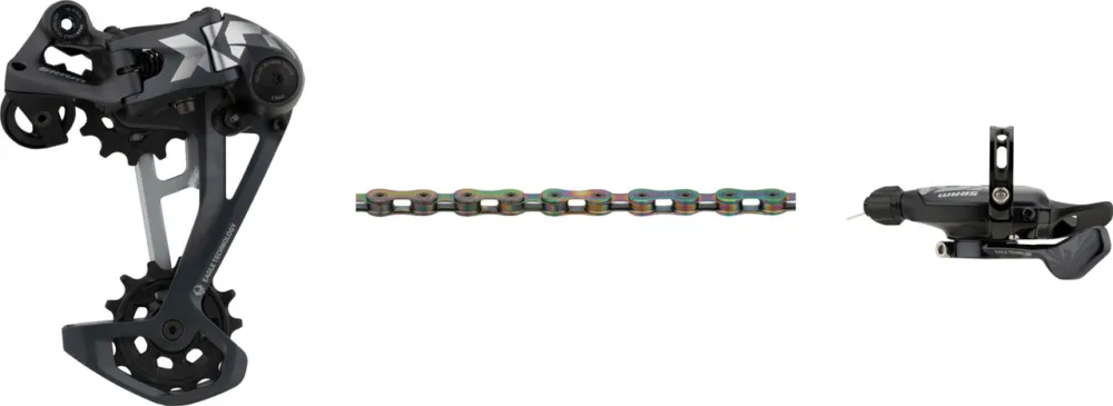 SRAM X01 Eagle 1x12-fach E-Bike Upgrade-Kit - XX1 rainbow | 14 Zähne | ohne | ohne | ohne | ohne Must-Have