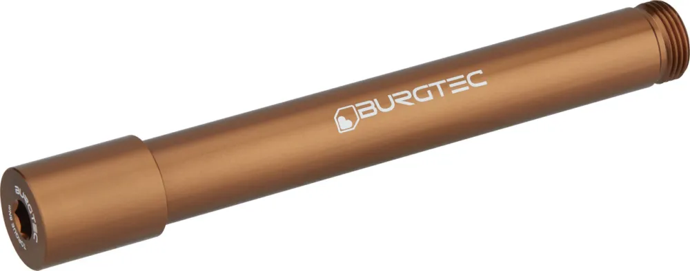 Sonderaktion Burgtec Steckachse VR für ÖHLINS DH38 / DH38 m.1 / DH38 m.2 Federgabel - kash bronze