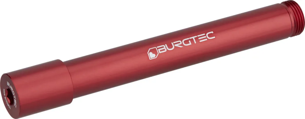 Burgtec Steckachse VR für ÖHLINS DH38 / DH38 m.1 / DH38 m.2 Federgabel - race red Aktuell