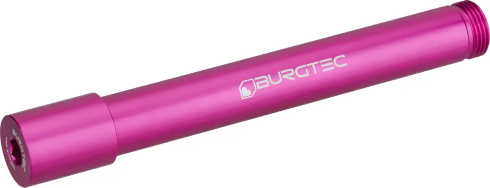 Burgtec Steckachse VR für ÖHLINS DH38 / DH38 m.1 / DH38 m.2 Federgabel - toxic barbie pink Knallerangebot