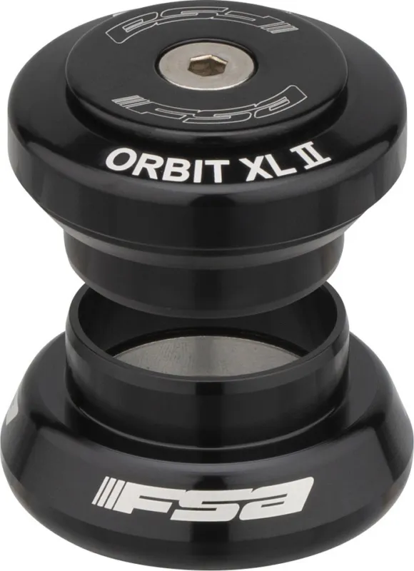 Neuheit FSA Orbit XL II EC34/28,6 - EC34/30 Steuersatz - schwarz | 1 1/8" | EC34/28,6 - EC34/30
