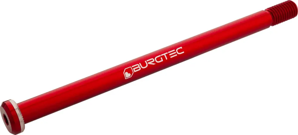 Bestpreis Burgtec 188mm x 12mm 1.75mm Steckachse HR für GT Fury 2023+ - race red | 148 mm