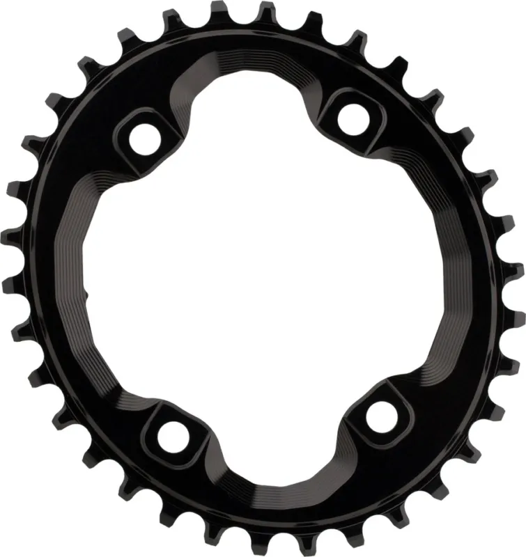 absoluteBLACK Oval 1X Kettenblatt für Shimano XT M8000 / SLX M7000 / HG+ 12-fach - black | 34 Z Letzte Chance