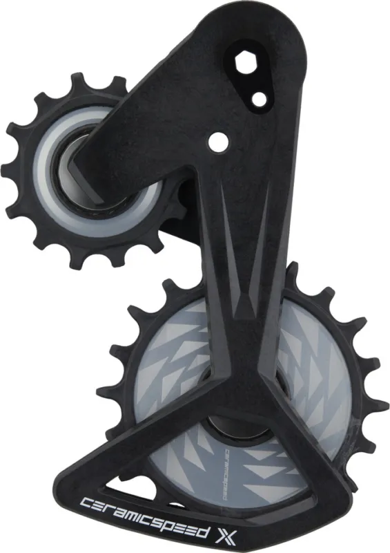CeramicSpeed OSPW X Alpha Schalträdchen-System für SRAM RED XPLR E1 - silver | 14 Zähne (Leitrolle )/20 Zähne (Spannrolle ) Direktkauf