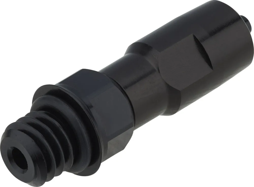 Trickstuff Leitungsanschluss M6x1 für C22 Bremssattel - schwarz Neu Im Sortiment
