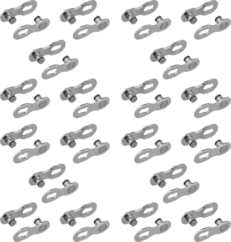 Expressversand Shimano Kettenschloss SM-CN910-12 Quick-Link - 20 Stück - silber