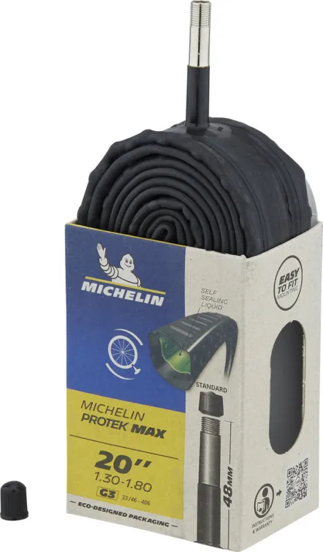 Bestseller Michelin Schlauch G3 Protek Max für 20" - universal | 33-406 bis 46-406 | AV | 20 x 1,3-1,8 AV 48 mm | 48 mm