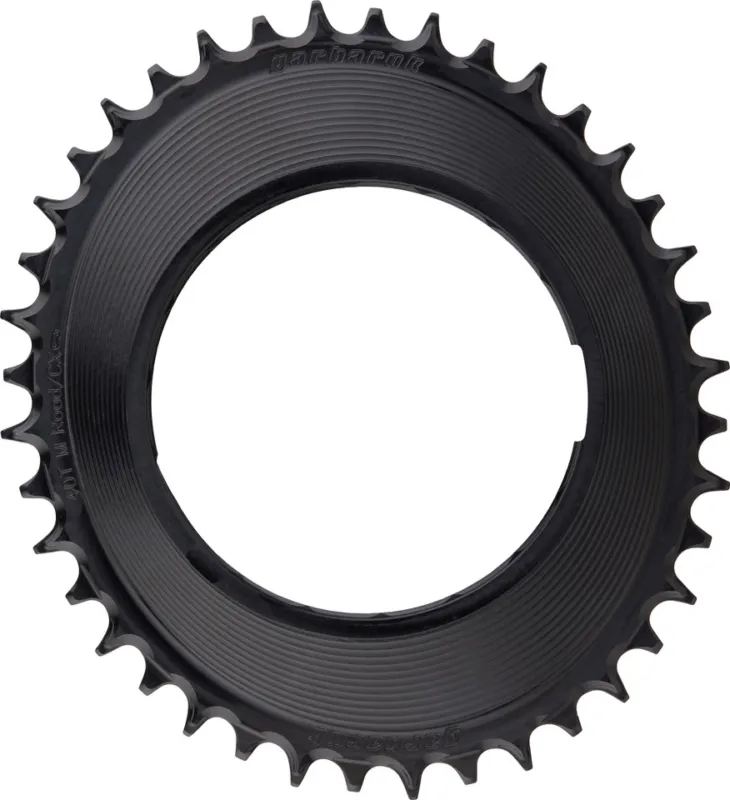 Preis Gesenkt Garbaruk Thread Mount Kettenblatt für SRAM RED XPLR AXS PM Oval - black | 50 | 50 Z