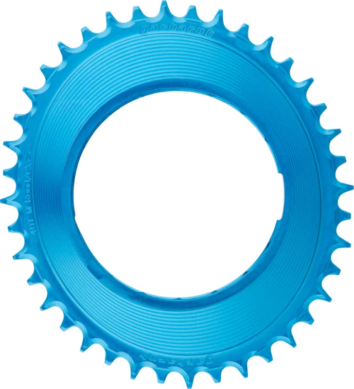 Garbaruk Thread Mount Kettenblatt für SRAM RED XPLR AXS PM Oval - blue | 40 | 40 Z Direktkauf