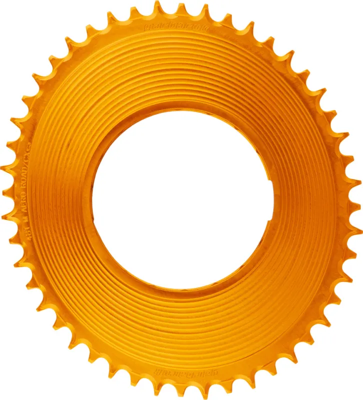 Garbaruk Thread Mount Kettenblatt für SRAM RED XPLR AXS PM Oval - orange | 48 | 48 Z Neue Ware