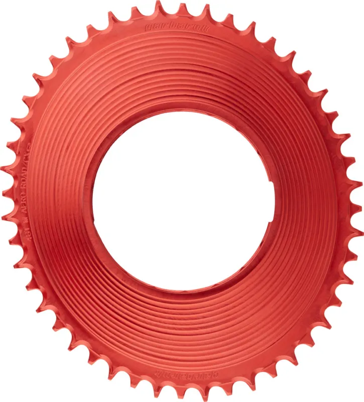 Neu Garbaruk Thread Mount Kettenblatt für SRAM RED XPLR AXS PM Oval - red | 48 | 48 Z