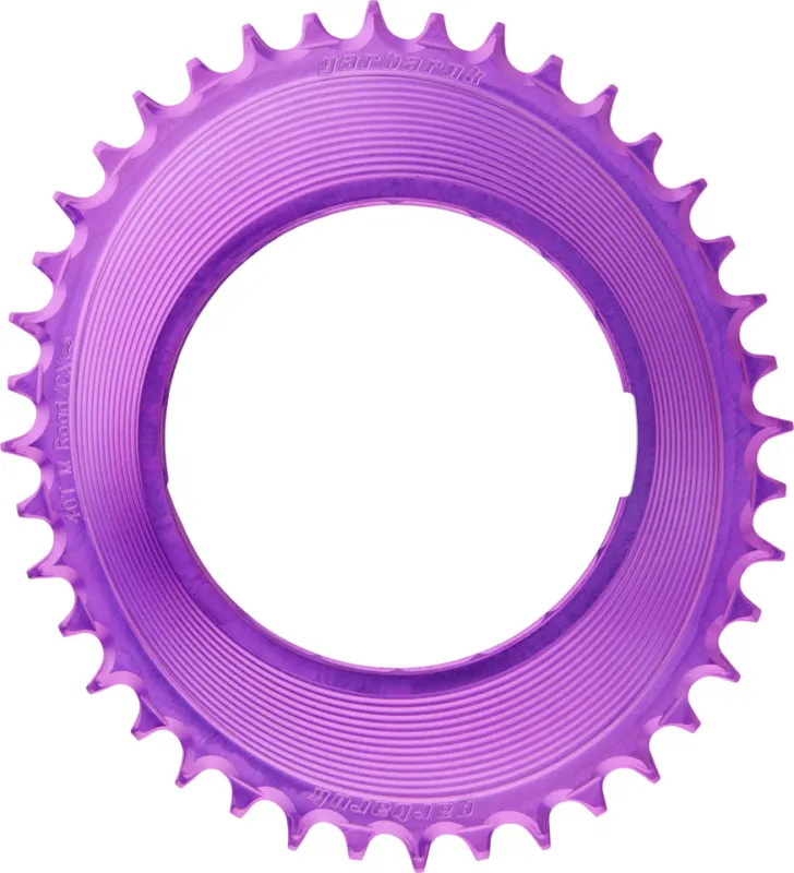 Garbaruk Thread Mount Kettenblatt für SRAM RED XPLR AXS PM Oval - violet | 40 | 40 Z Sonderaktion