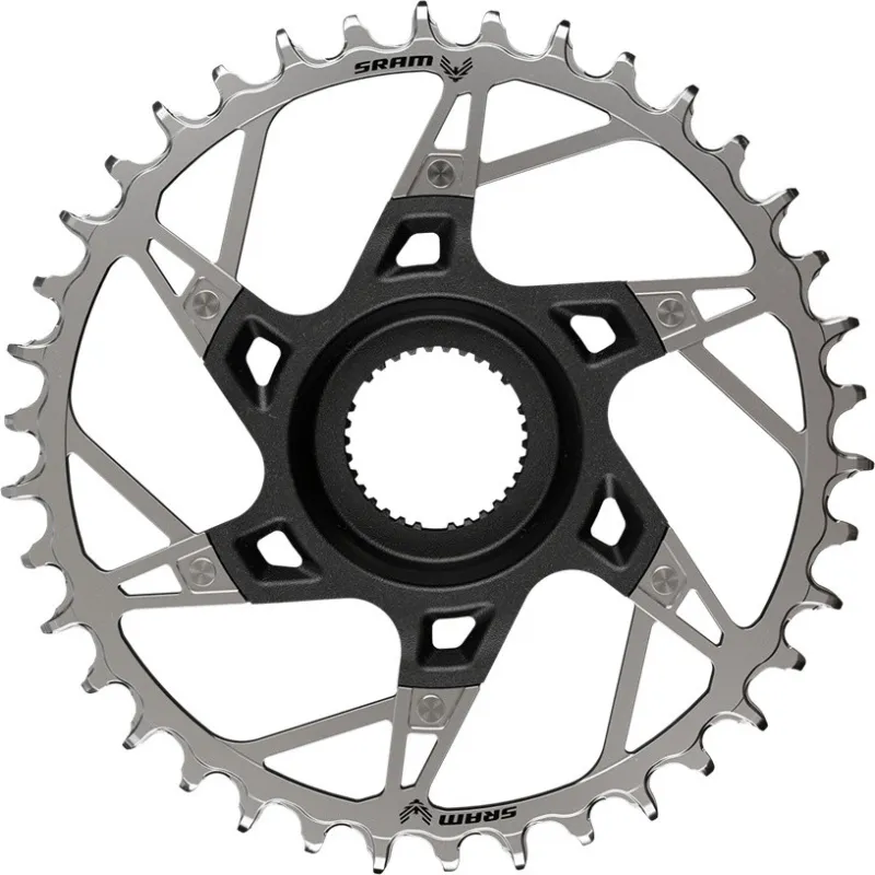 SRAM Kettenblatt T-Type Eagle Transmission Direct Mount für Yamaha - black-silver | 36 Z | 36 Meistverkauft