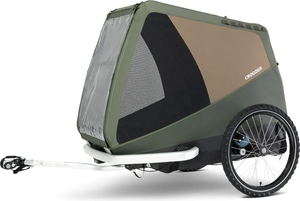 Finale Aktion Croozer Dog Tammo Hundeanhänger - moss green | 20"