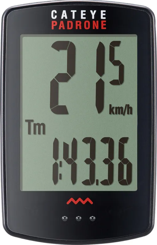 CATEYE Padrone CC-PA100W Fahrradcomputer - schwarz Nur Heute